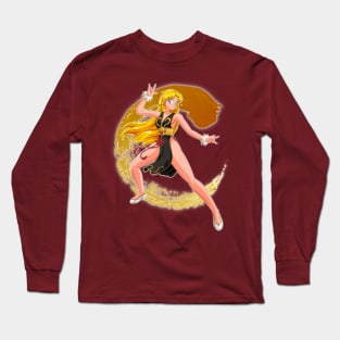 Chun Li Battle Dress Long Sleeve T-Shirt